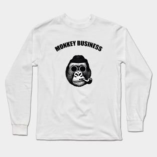 Monkey Business Gorilla Long Sleeve T-Shirt